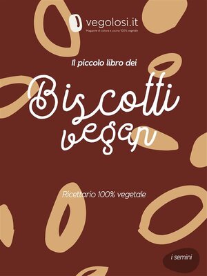 cover image of Il piccolo libro dei biscotti vegani